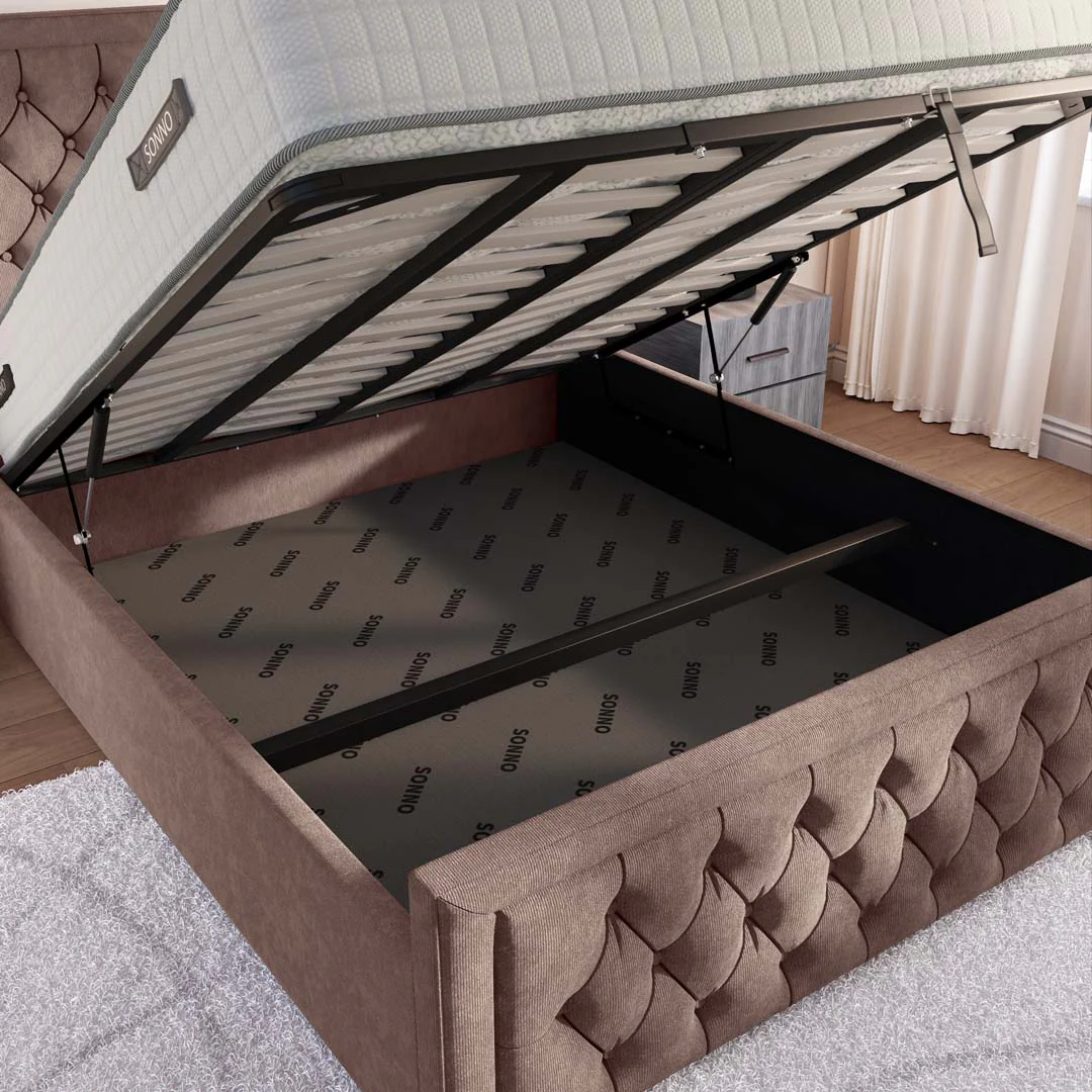 Valencia Upholstered Ottoman Bed - Image 7