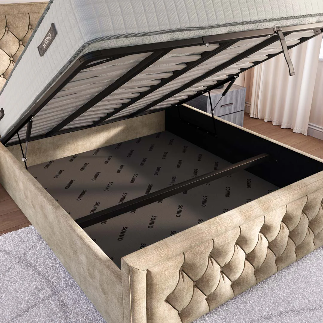 Valencia Upholstered Ottoman Bed - Image 7