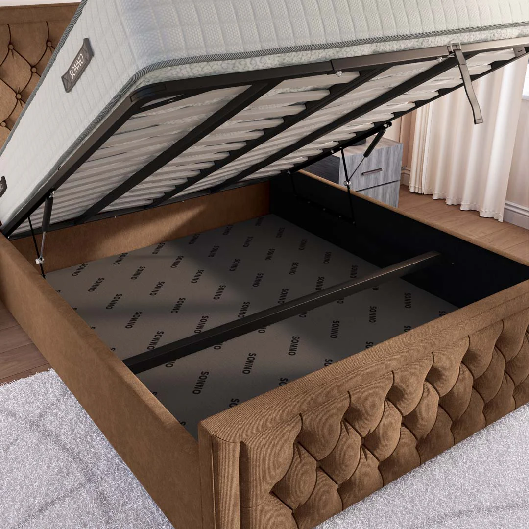 Valencia Upholstered Ottoman Bed - Image 7