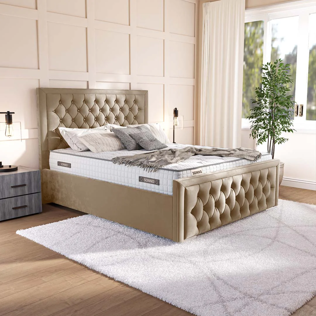 Valencia Upholstered Ottoman Bed - Image 3