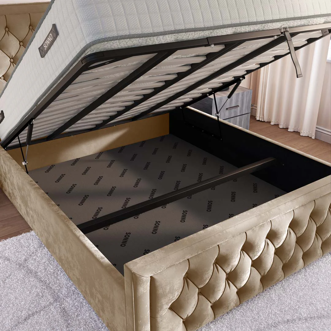 Valencia Upholstered Ottoman Bed - Image 7