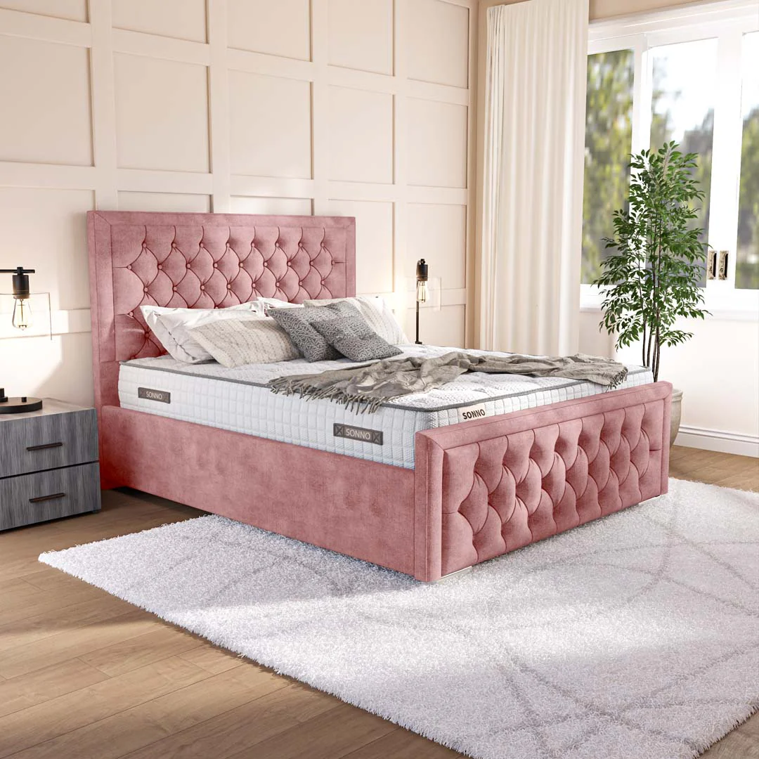 Valencia Upholstered Ottoman Bed - Image 3