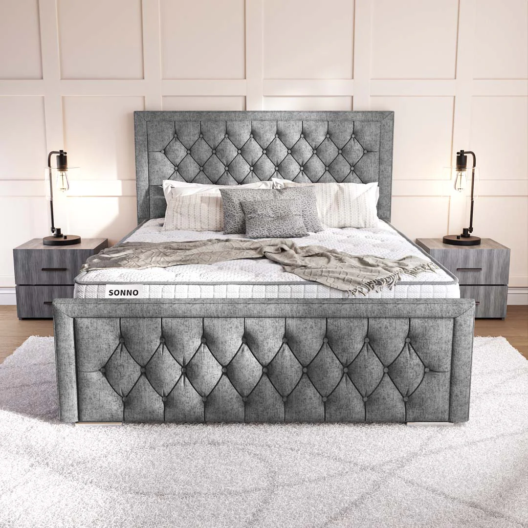 Valencia Upholstered Ottoman Bed - Image 3