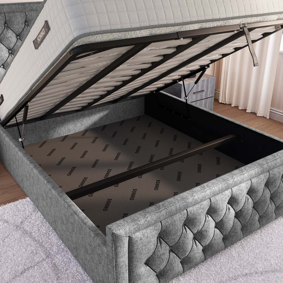 Valencia Upholstered Ottoman Bed - Image 7