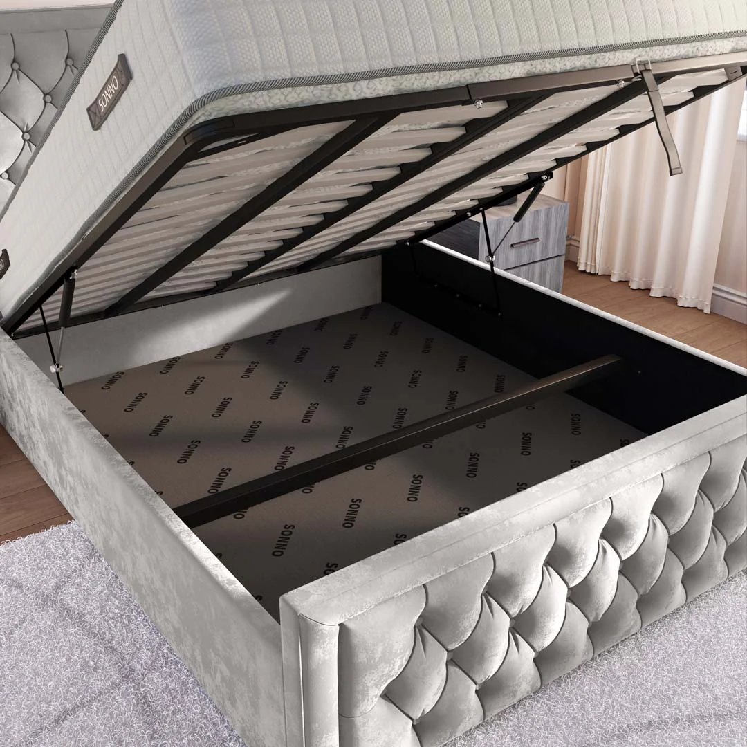 Valencia Upholstered Ottoman Bed - Image 7