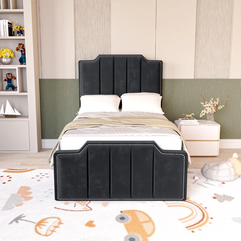 Washington Kids Upholstered Bed - Image 3