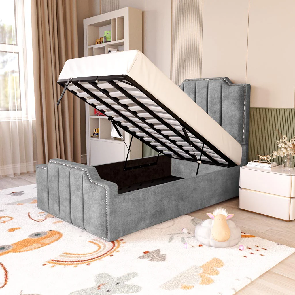 Washington Kids Upholstered Ottoman Bed - Image 2