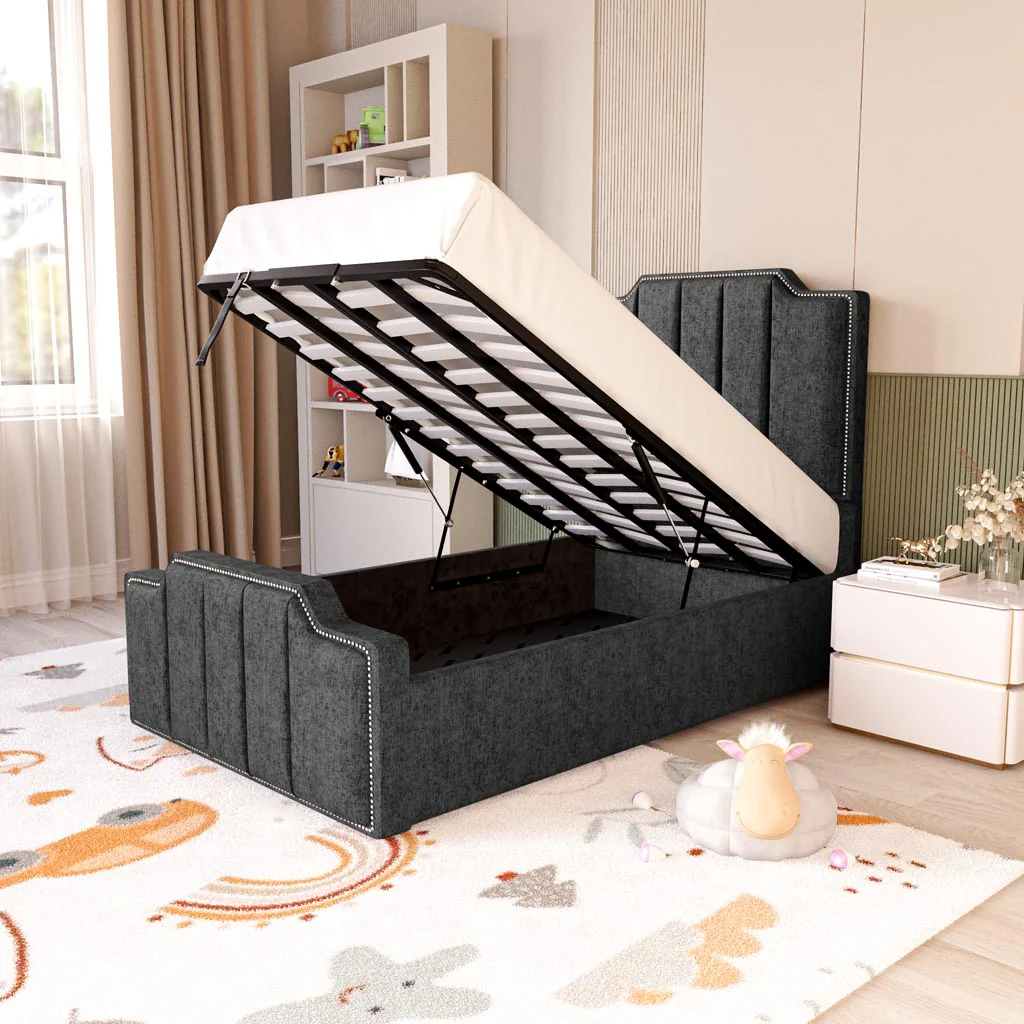Washington Kids Upholstered Ottoman Bed - Image 2