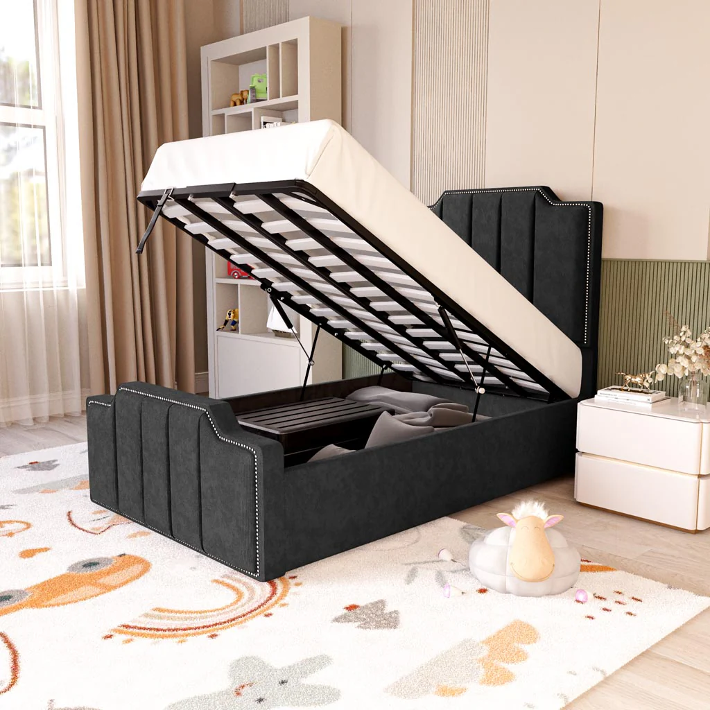 Washington Kids Upholstered Ottoman Bed - Image 6