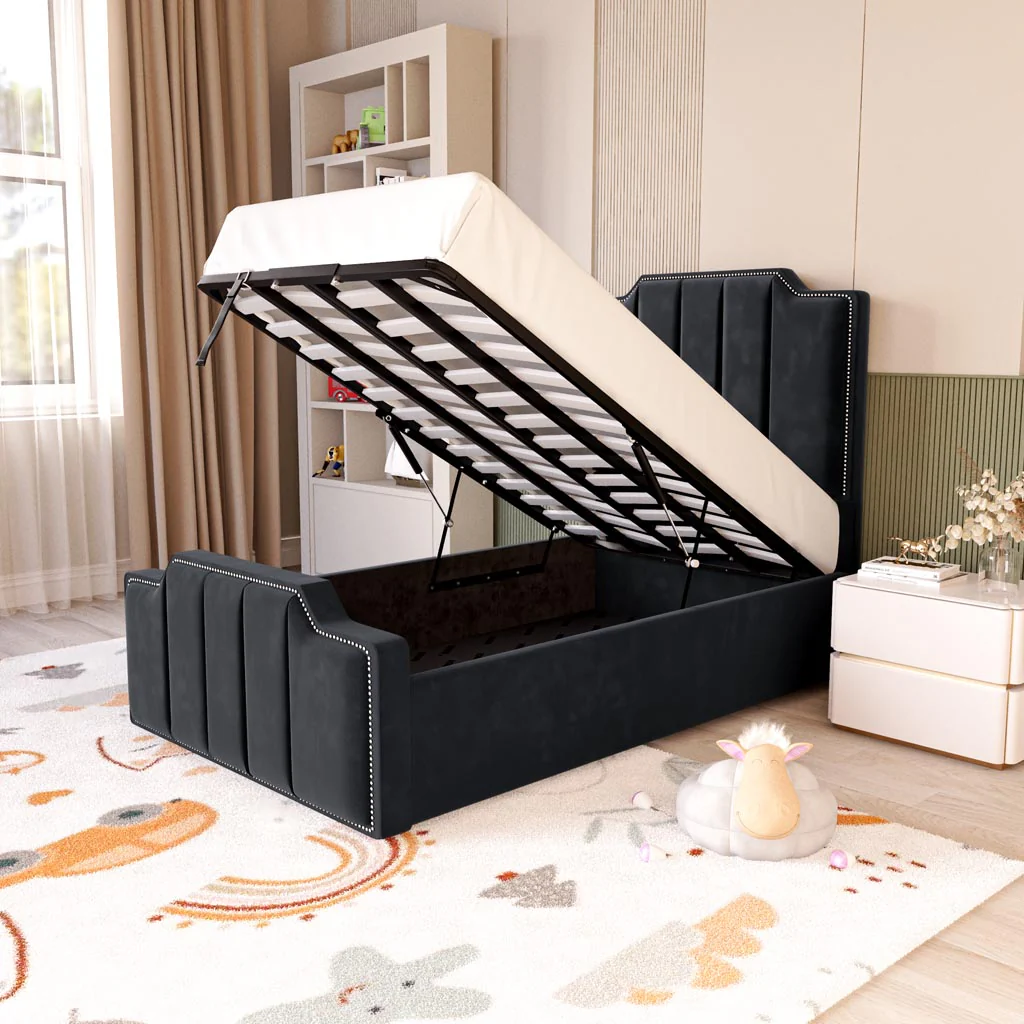 Washington Kids Upholstered Ottoman Bed - Image 2