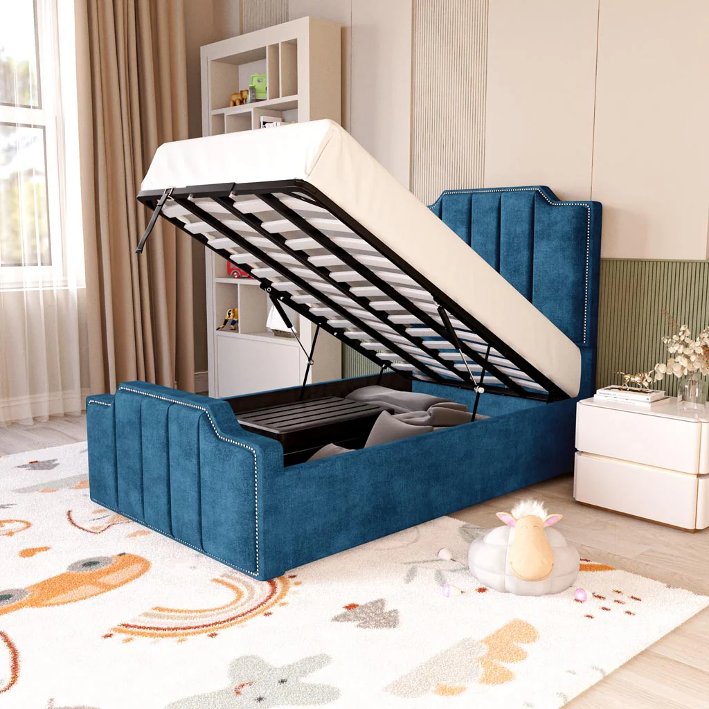Washington Kids Upholstered Ottoman Bed - Image 6