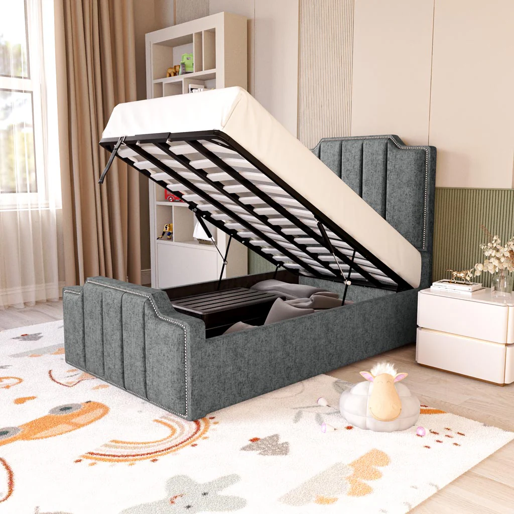 Washington Kids Upholstered Ottoman Bed - Image 6