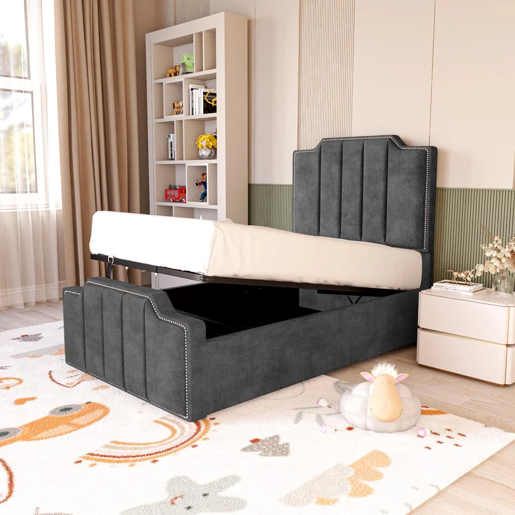 Washington Kids Upholstered Ottoman Bed