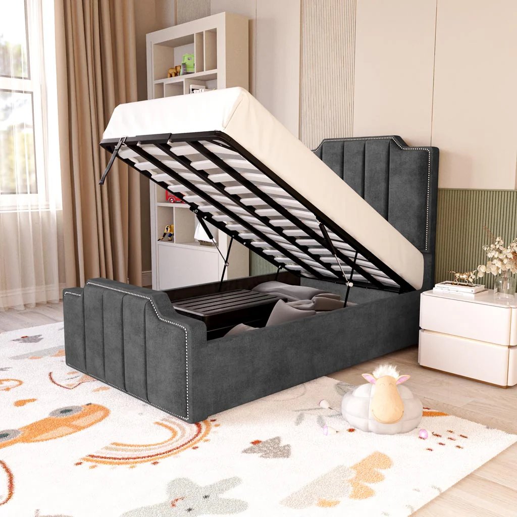 Washington Kids Upholstered Ottoman Bed - Image 6