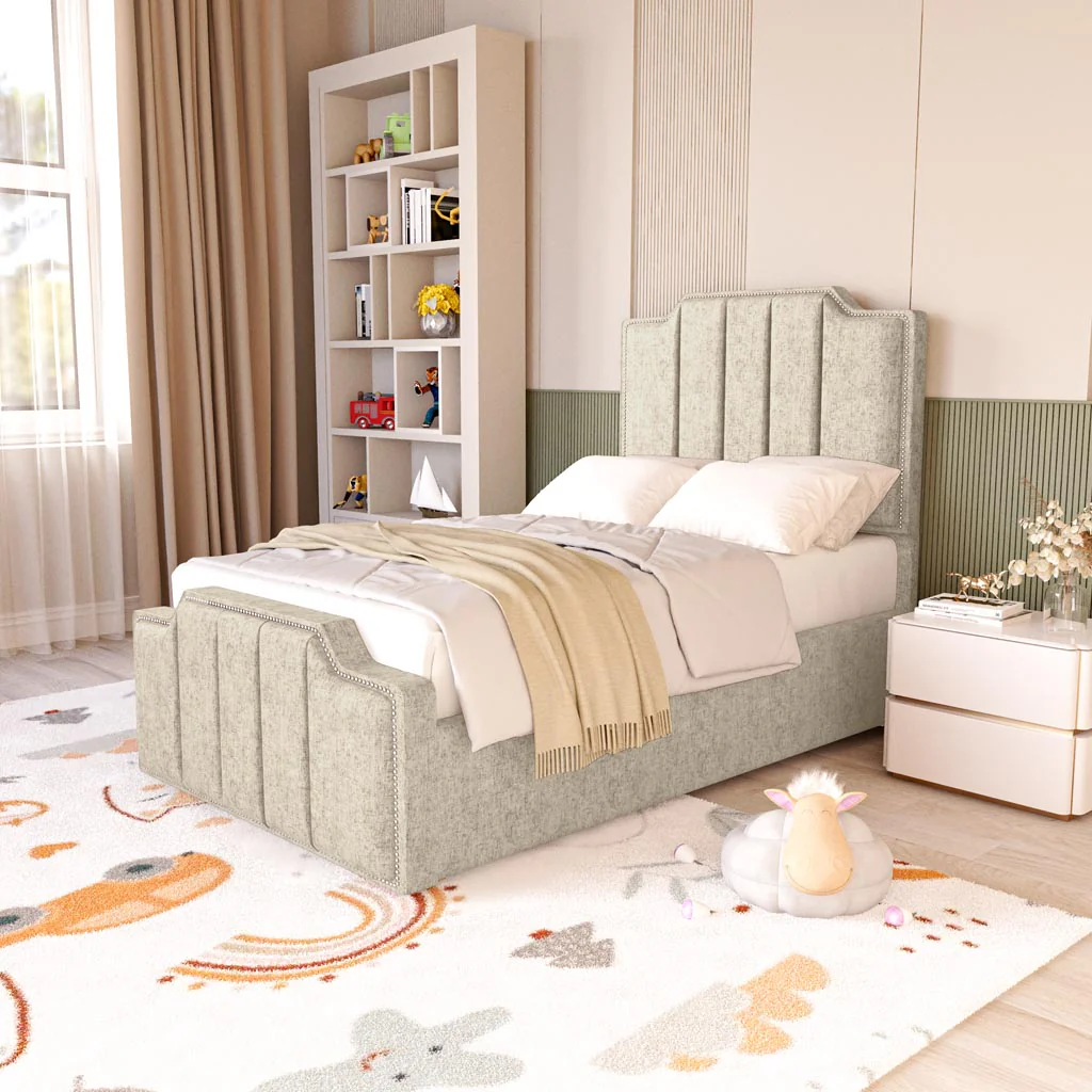 Washington Kids Upholstered Ottoman Bed - Image 3
