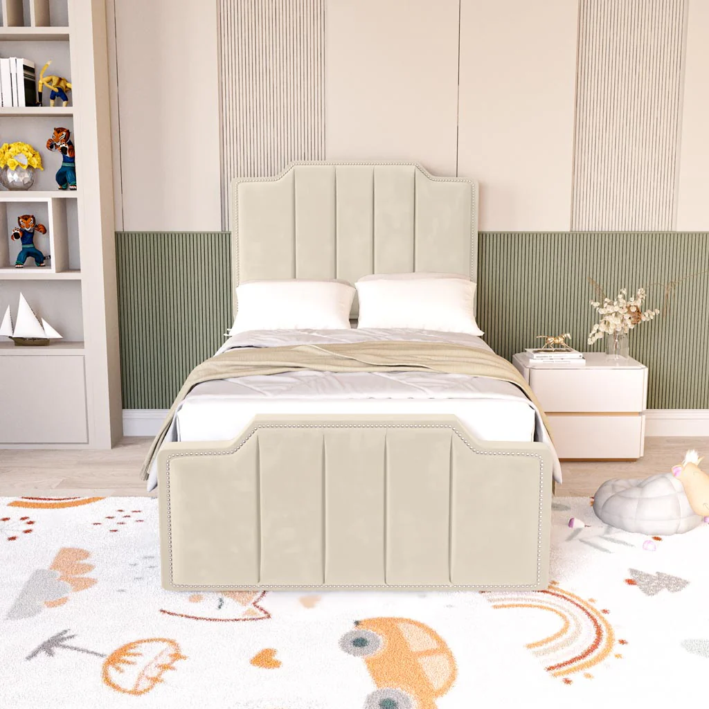 Washington Kids Upholstered Ottoman Bed - Image 5