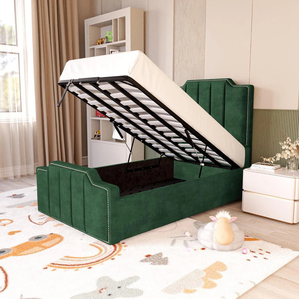 Washington Kids Upholstered Ottoman Bed - Image 2