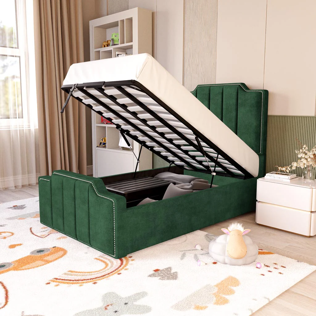 Washington Kids Upholstered Ottoman Bed - Image 6