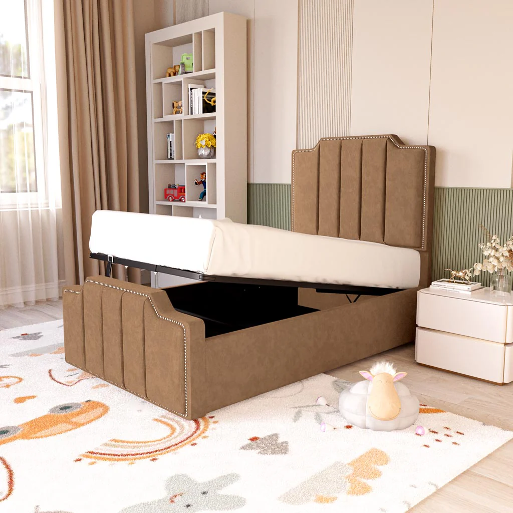 Washington Kids Upholstered Ottoman Bed
