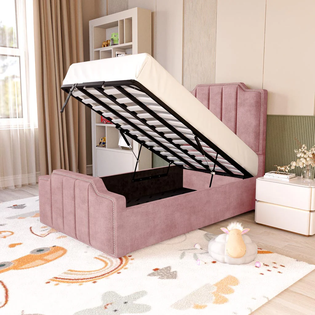 Washington Kids Upholstered Ottoman Bed - Image 2