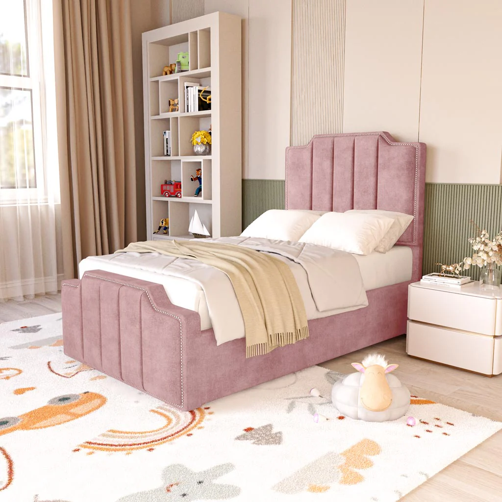 Washington Kids Upholstered Ottoman Bed - Image 3