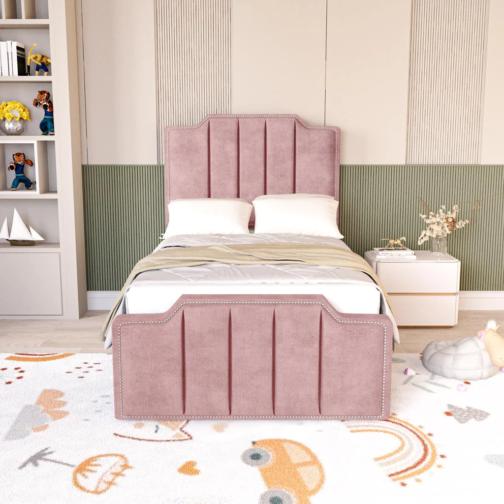 Washington Kids Upholstered Ottoman Bed - Image 5