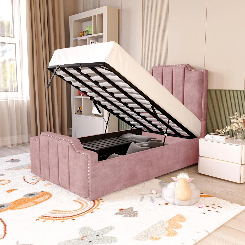 Washington Kids Upholstered Ottoman Bed - Image 6
