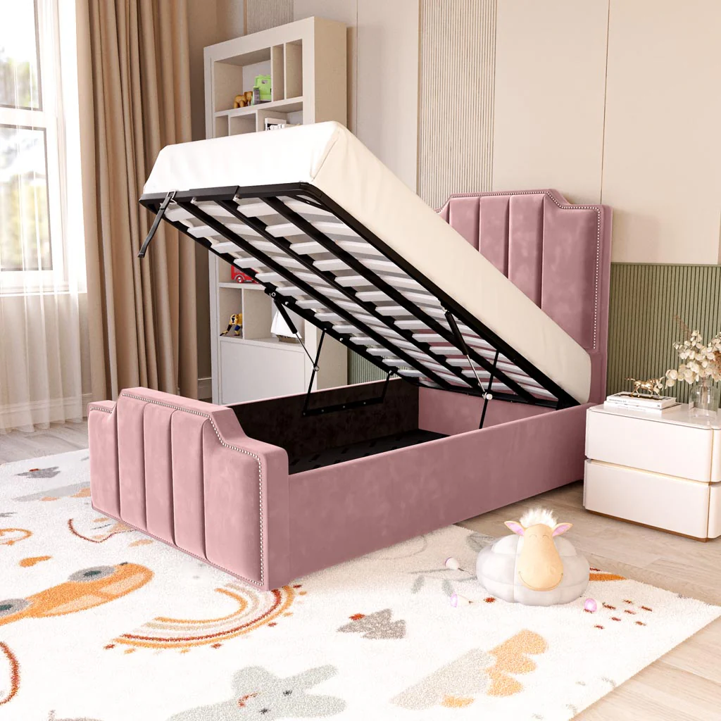 Washington Kids Upholstered Ottoman Bed - Image 2