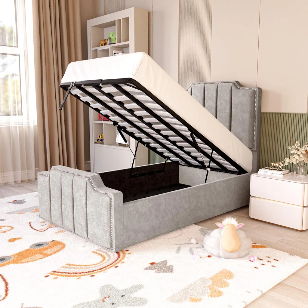 Washington Kids Upholstered Ottoman Bed - Image 2