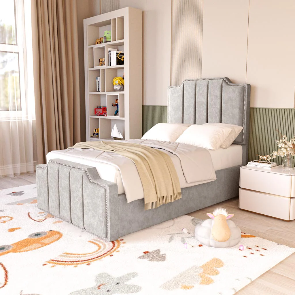 Washington Kids Upholstered Ottoman Bed - Image 3
