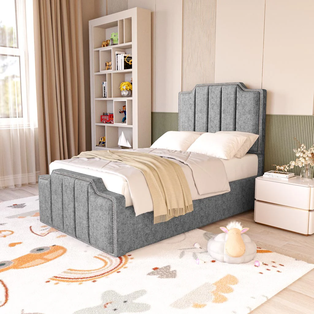 Washington Kids Upholstered Ottoman Bed - Image 3