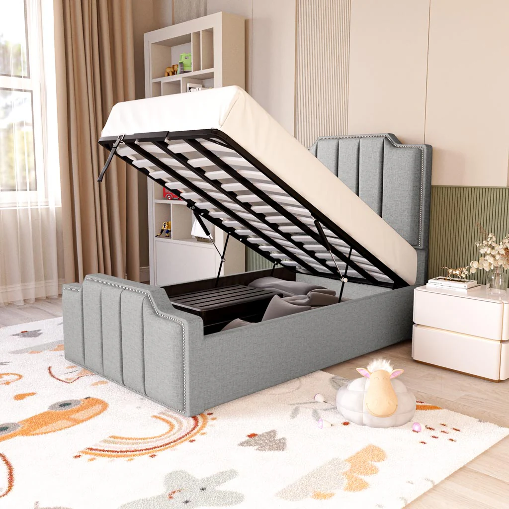 Washington Kids Upholstered Ottoman Bed - Image 6