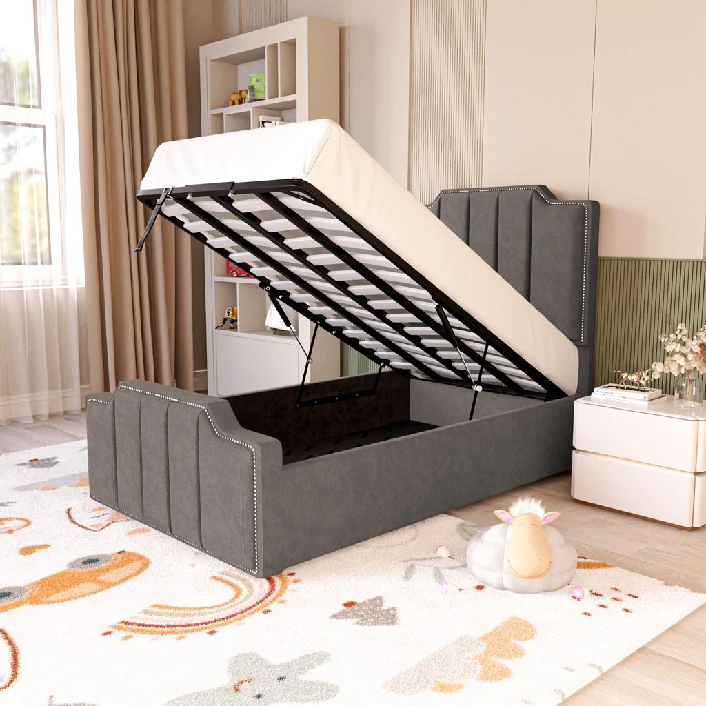Washington Kids Upholstered Ottoman Bed - Image 2