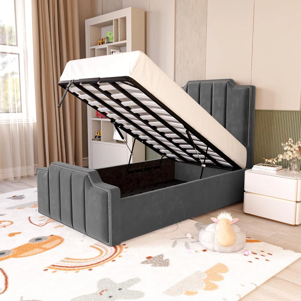 Washington Kids Upholstered Ottoman Bed - Image 2