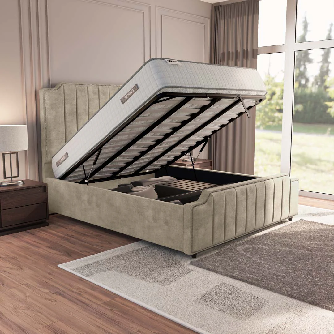 Washington Upholstered Ottoman Bed - Image 6