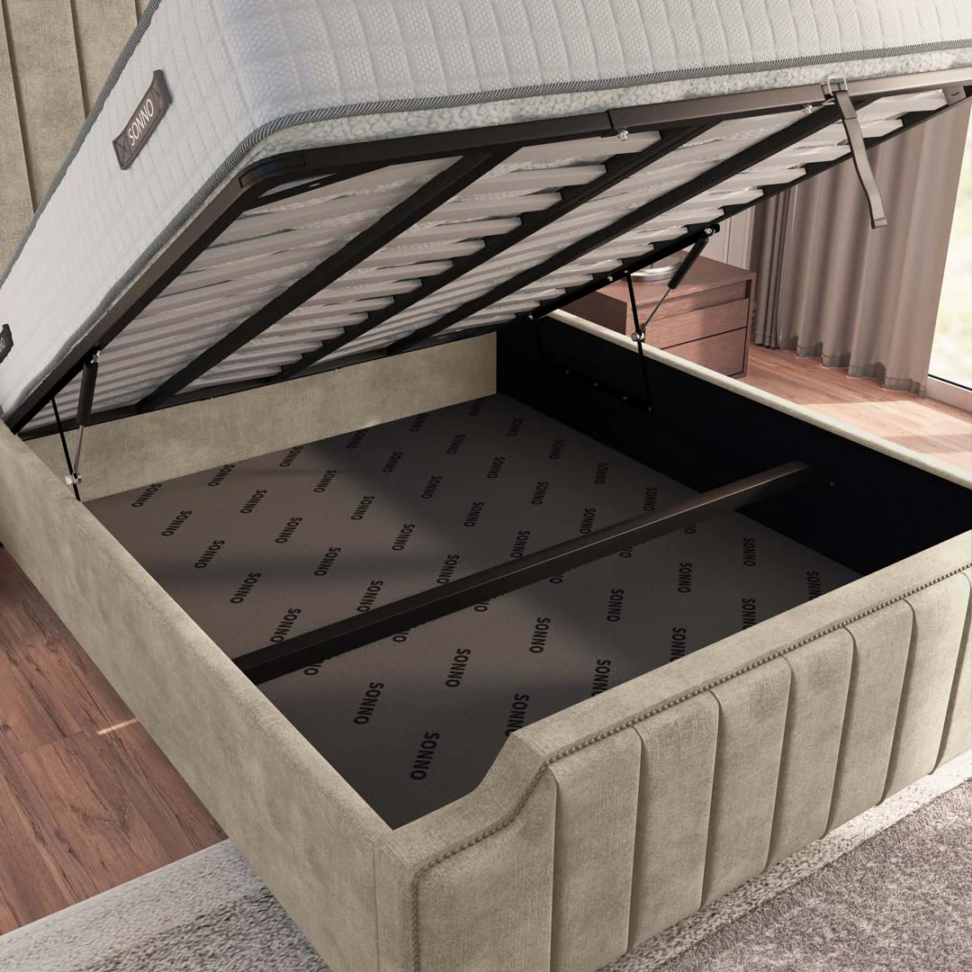 Washington Upholstered Ottoman Bed - Image 7