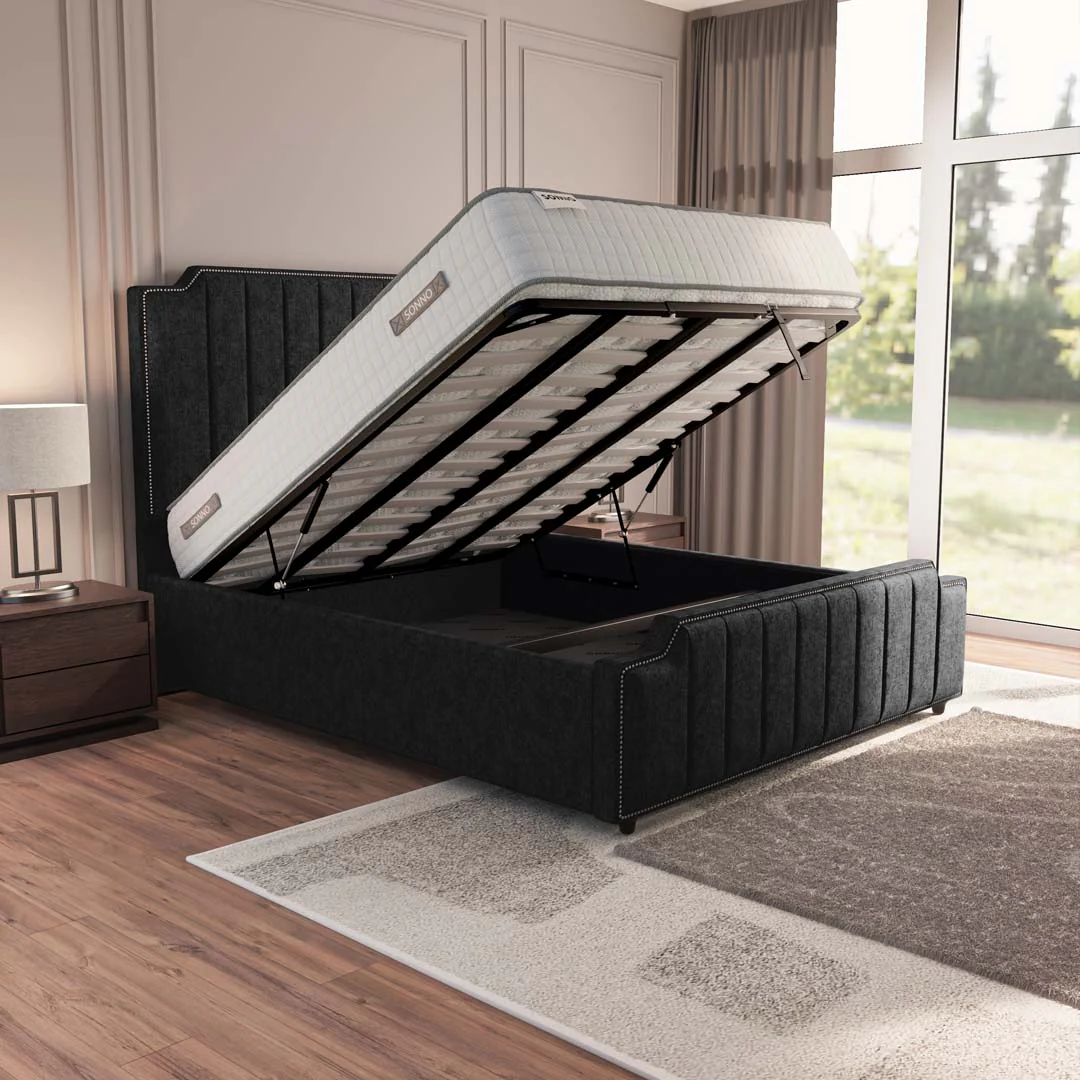 Washington Upholstered Ottoman Bed - Image 2