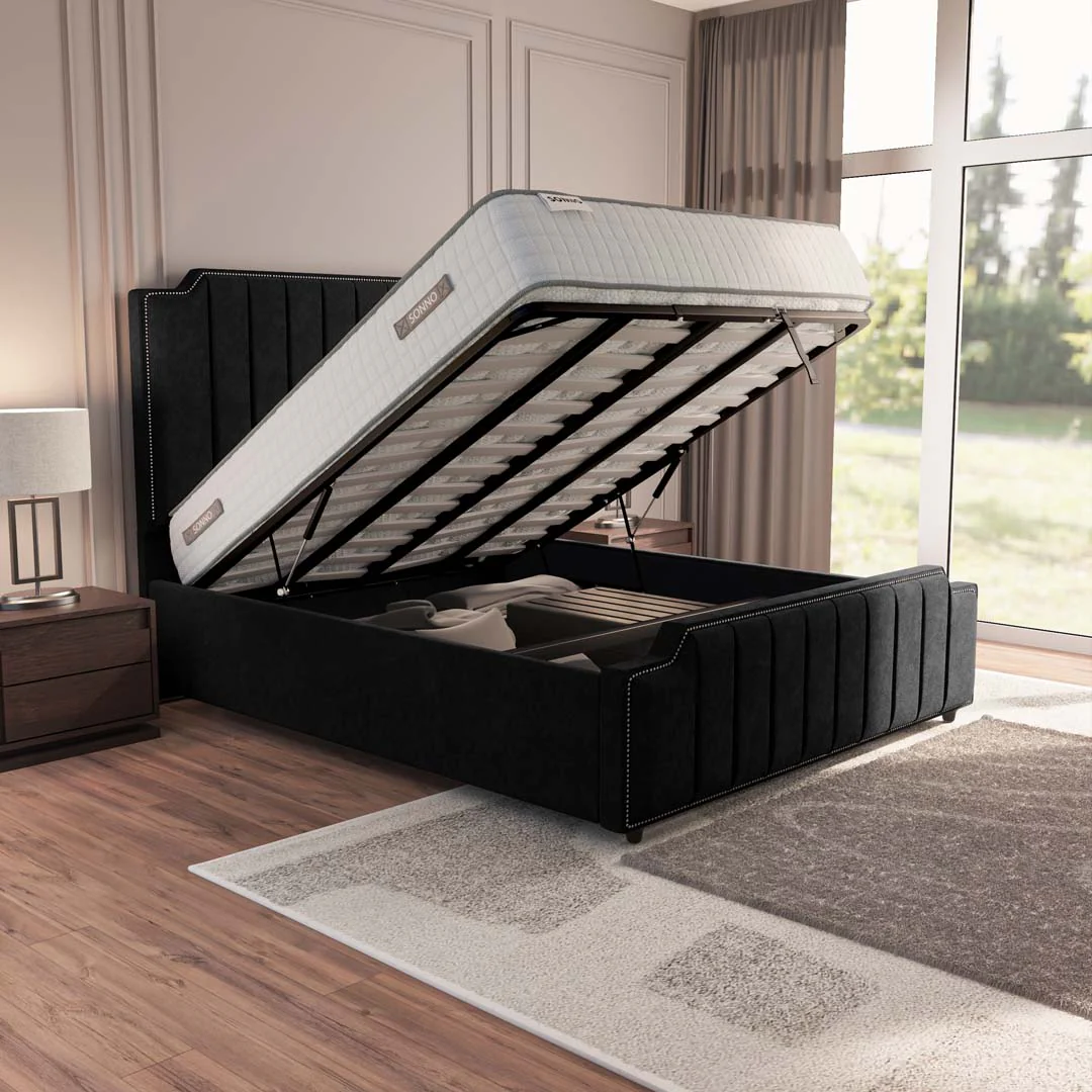 Washington Upholstered Ottoman Bed - Image 6