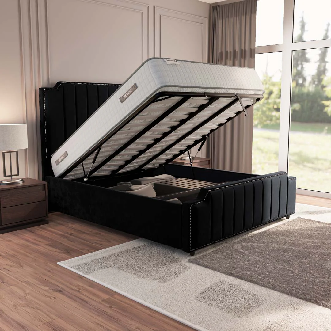 Washington Upholstered Ottoman Bed - Image 6