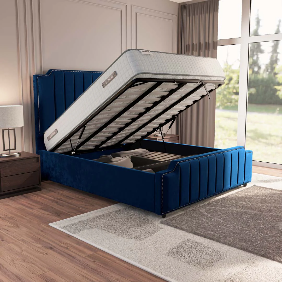 Washington Upholstered Ottoman Bed - Image 6