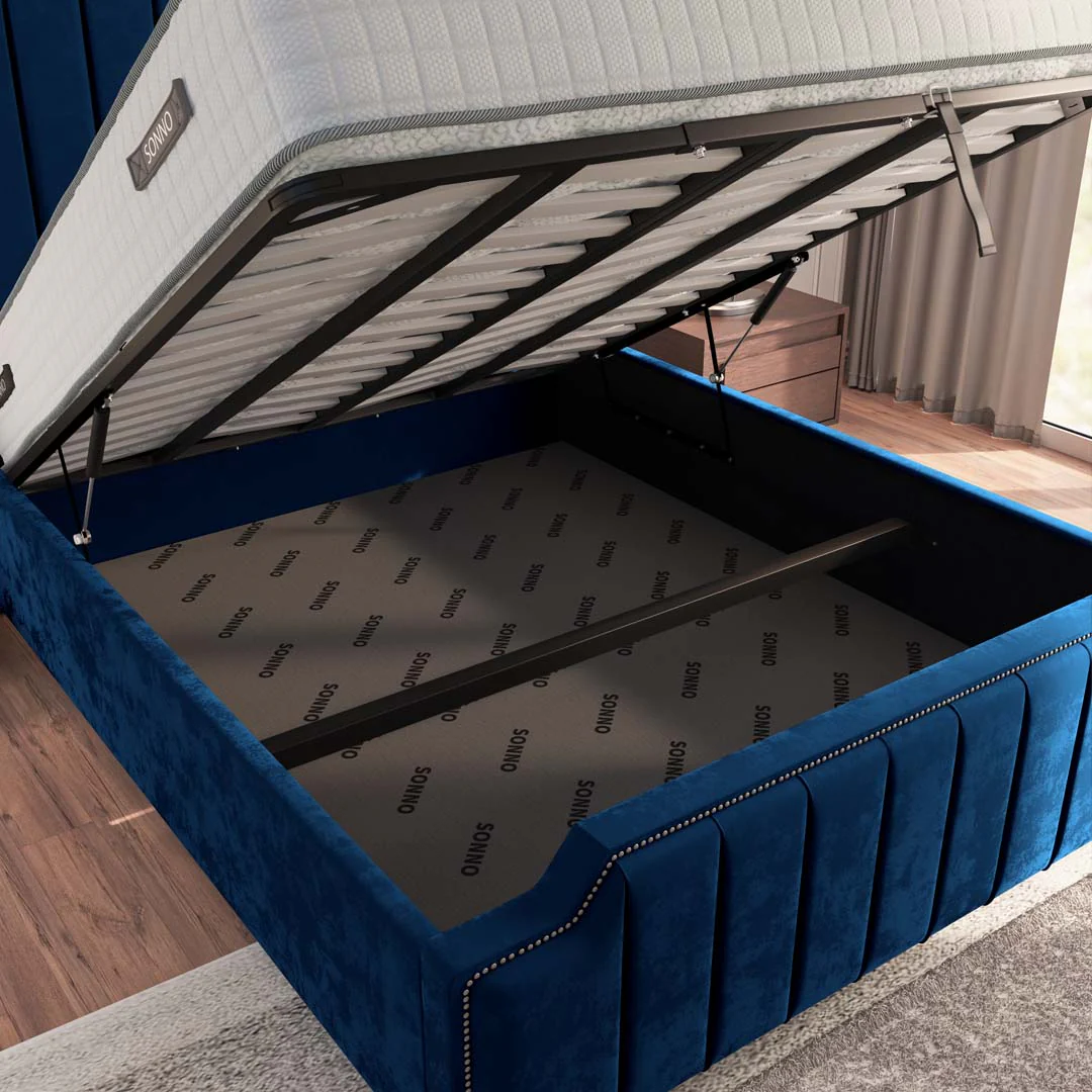 Washington Upholstered Ottoman Bed - Image 7