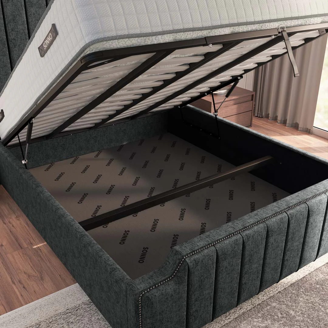 Washington Upholstered Ottoman Bed - Image 7