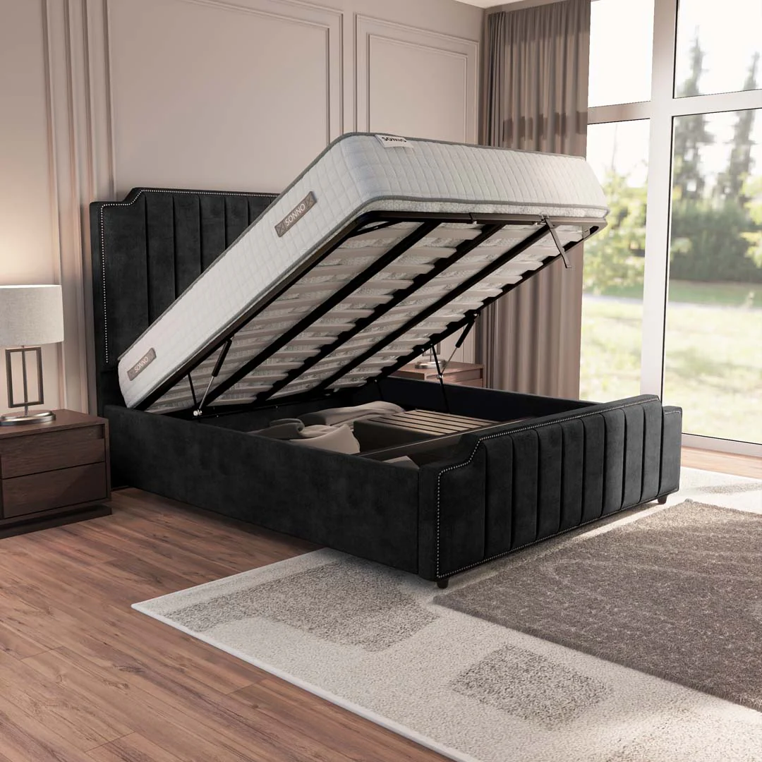 Washington Upholstered Ottoman Bed - Image 6