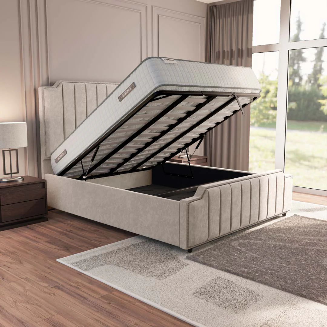 Washington Upholstered Ottoman Bed - Image 2
