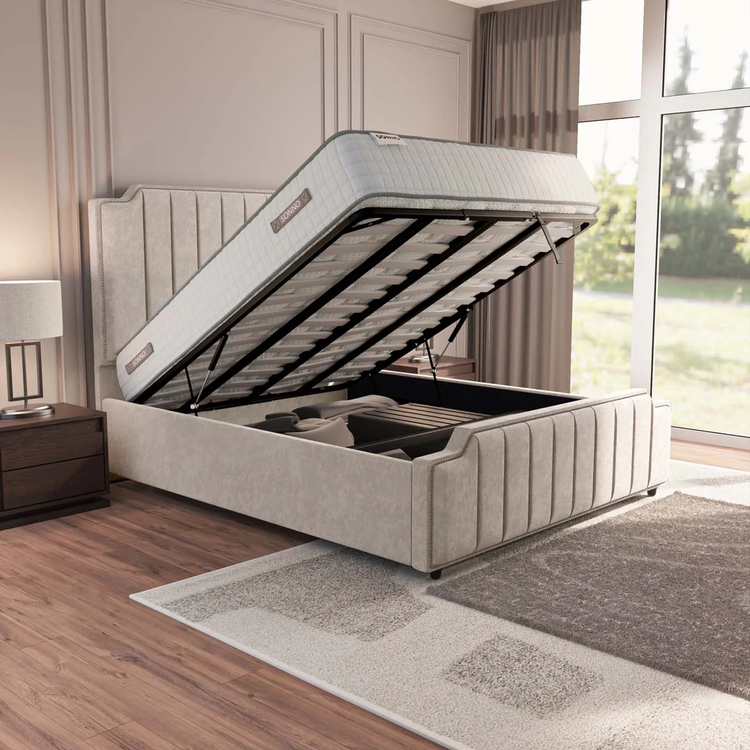 Washington Upholstered Ottoman Bed - Image 6