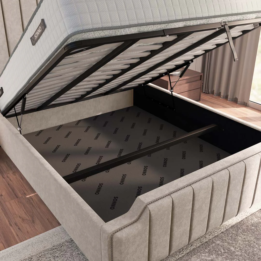 Washington Upholstered Ottoman Bed - Image 7
