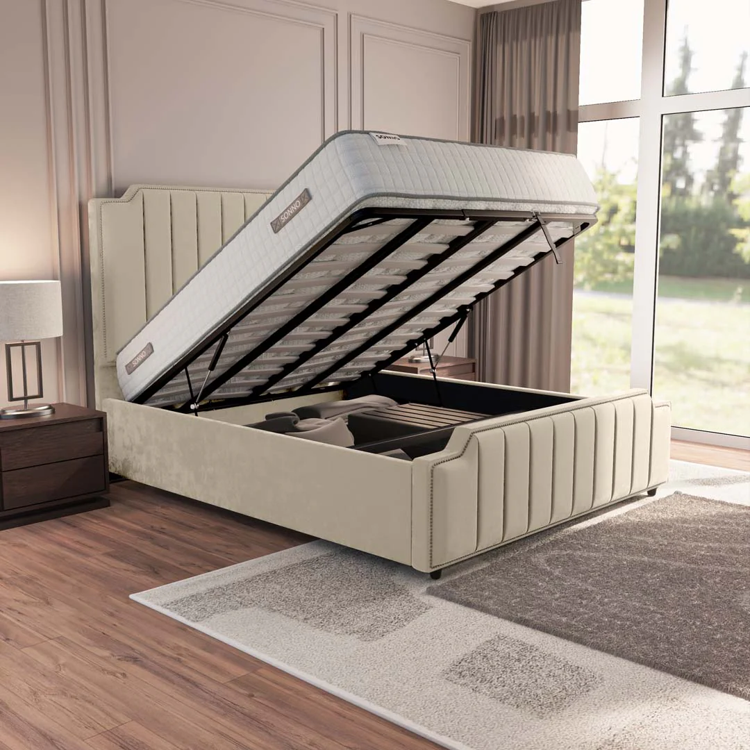Washington Upholstered Ottoman Bed - Image 6