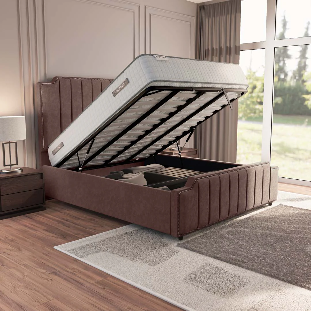 Washington Upholstered Ottoman Bed - Image 6