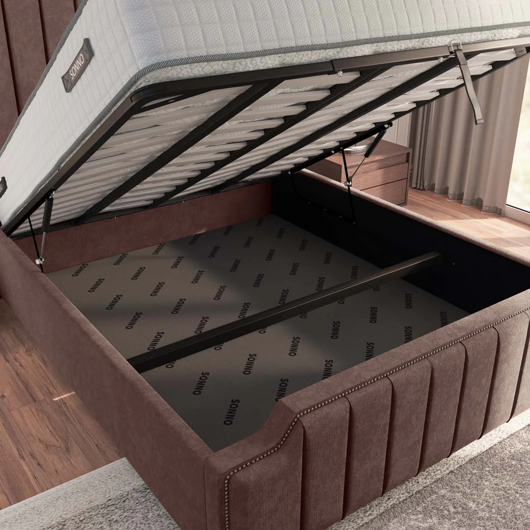 Washington Upholstered Ottoman Bed - Image 7