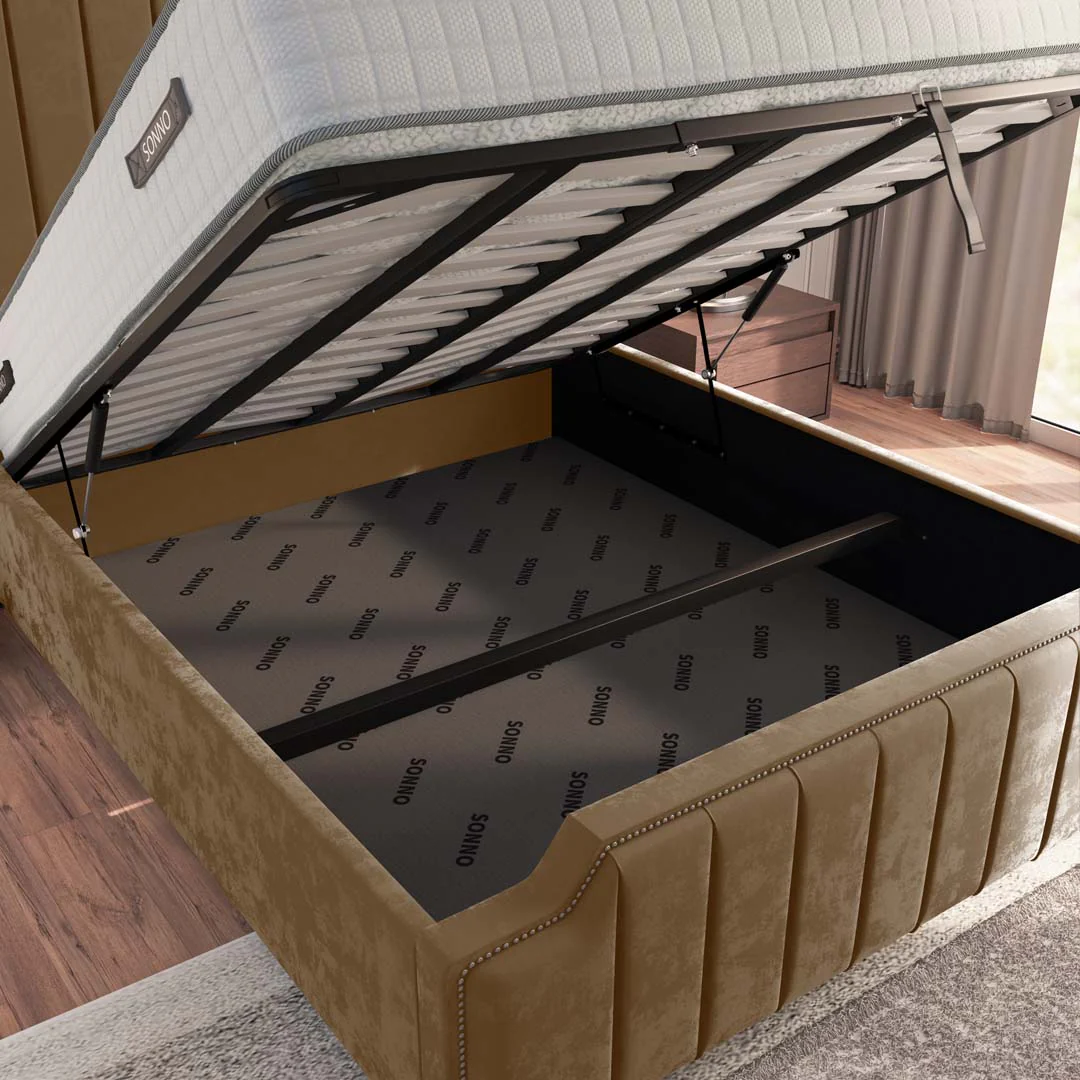 Washington Upholstered Ottoman Bed - Image 7